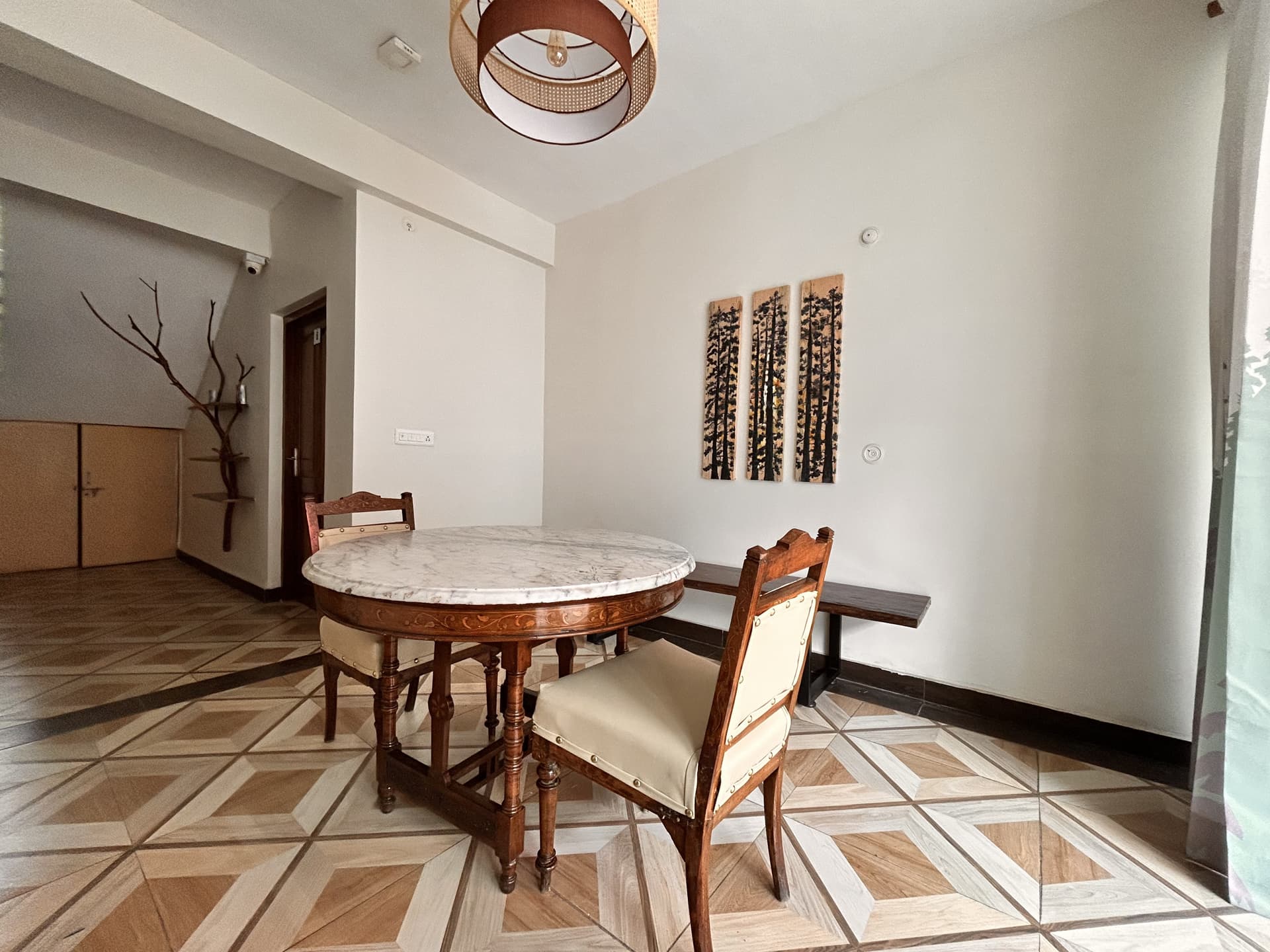 Inside the estate