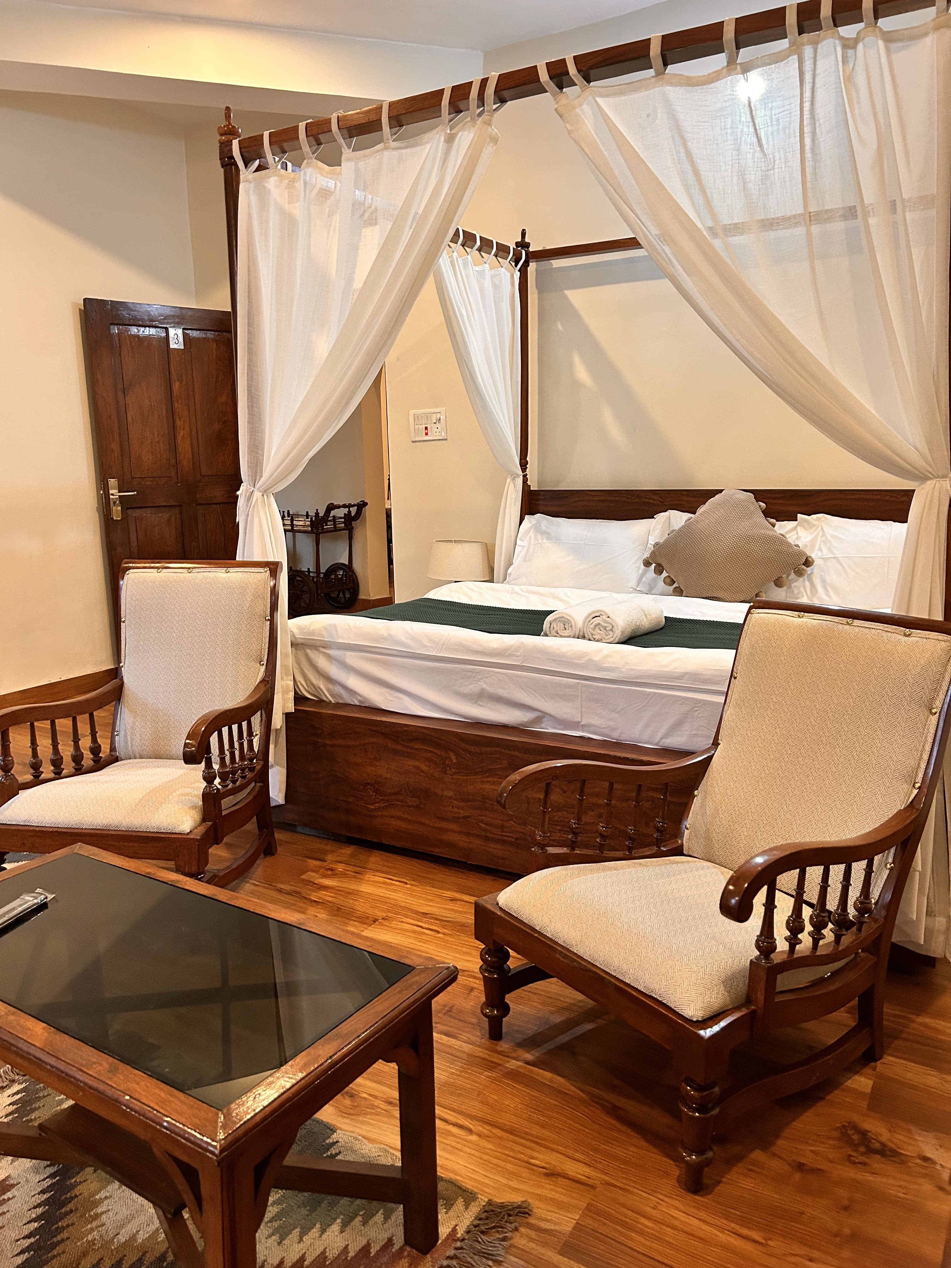 Inside the estate