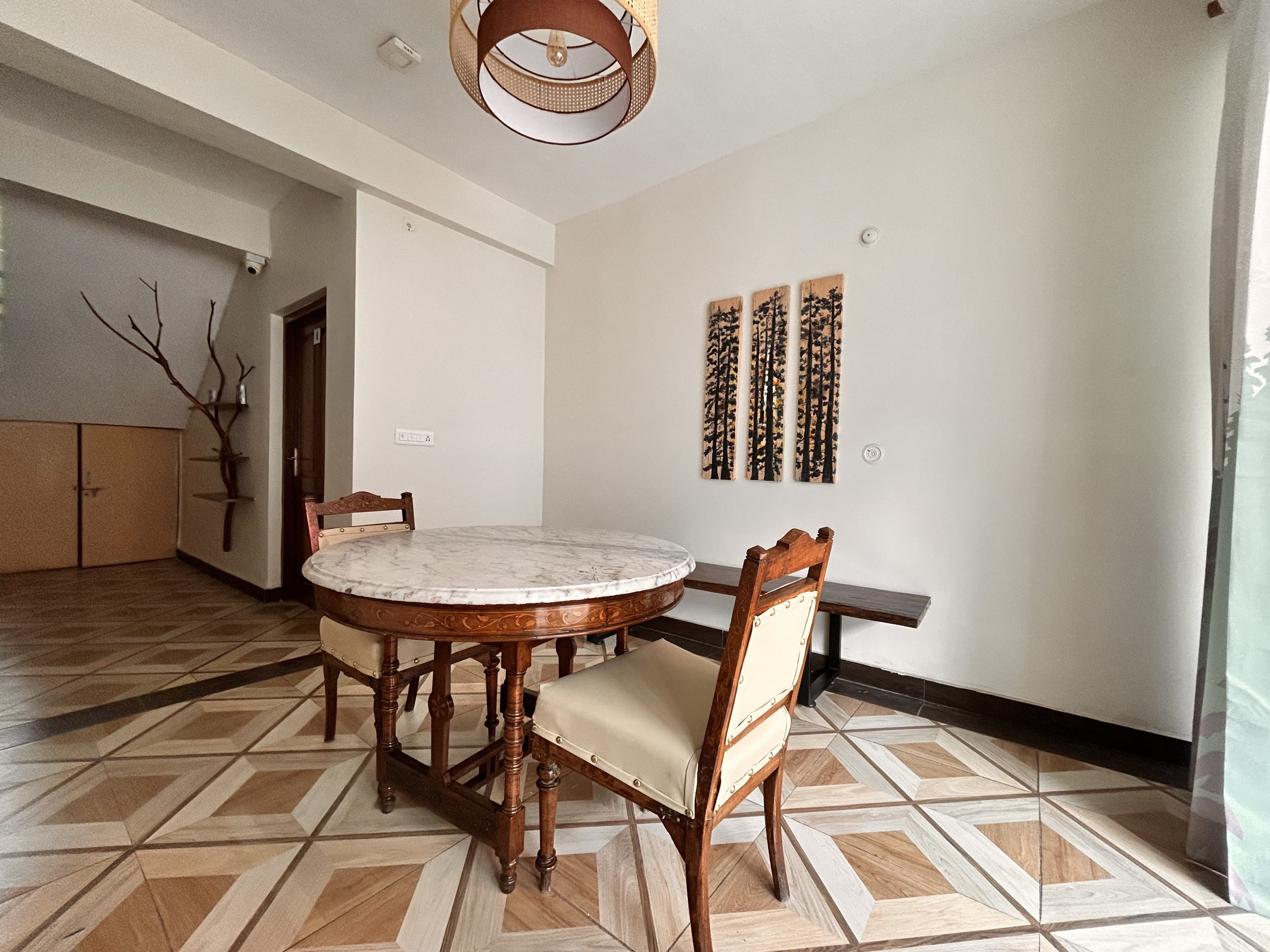 Inside the estate